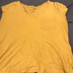 Tshirt yellow/mustard